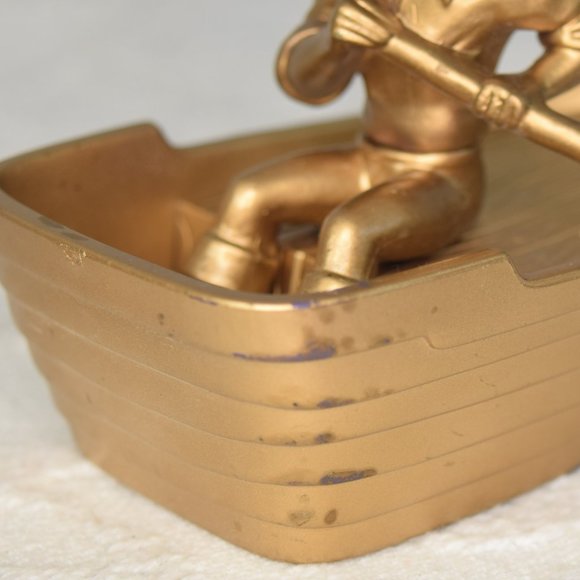 Vintage Disney Little Mermaid Gold McD's Happy Meal Toy Prince Eric Flounder Lot - Picture 11 of 13